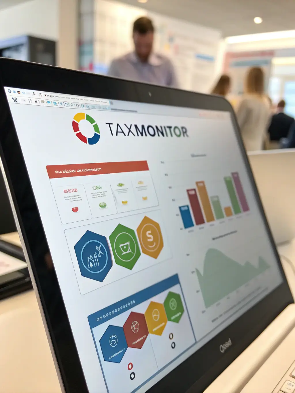 A secure digital interface displaying IRS audit defense protocols, emphasizing the peace of mind offered by Vision Global's services.